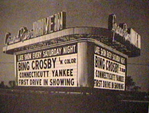 Grand River Drive-In Theatre - Marquee - Photo From Rg (newer photo)